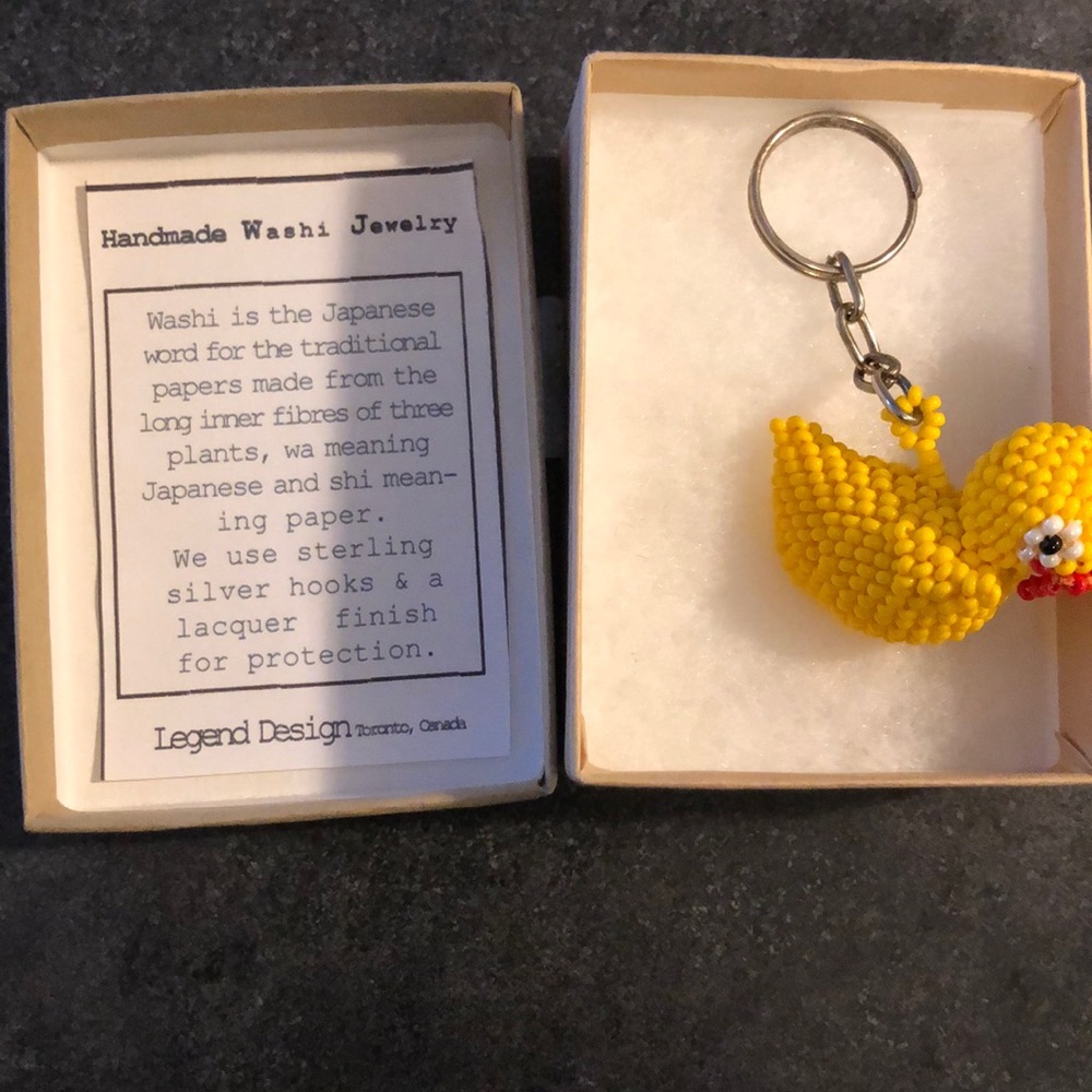 Duck keychain